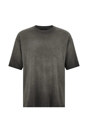 Thom Krom cold-dyed logo-embroidered T-shirt - Grey