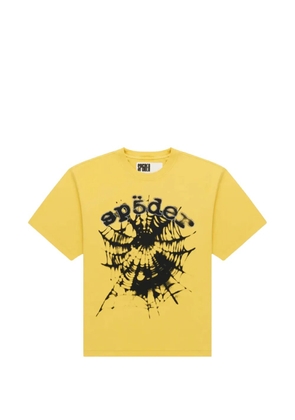 SP5DER Scattered OG Web V2 short-sleeve T-shirt - Yellow