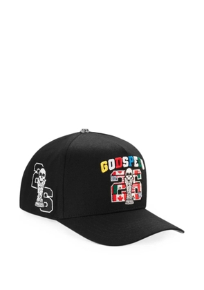GODSPEED graphic-embroidered baseball cap - Black