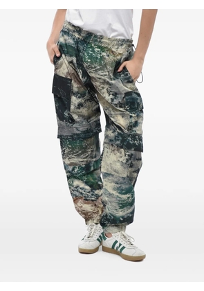 Stella McCartney Taylor printed cargo trousers - Green