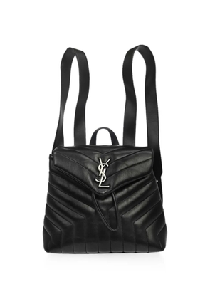 Saint Laurent Pre-Owned 2017 Loulou backpack - Black