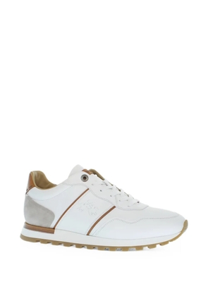 La Martina leather sneakers - White
