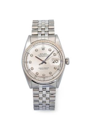 Rolex Datejust fluted bezel 36mm watch - Silver