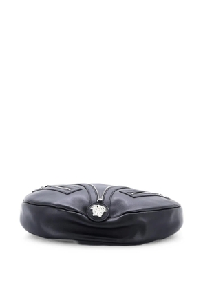 Versace Pre-Owned Repeat Leather Large hobo bag - Black