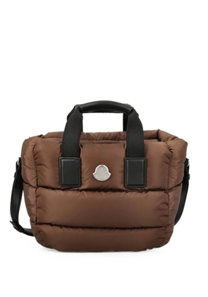 Moncler Caradoc mini tote bag - Brown