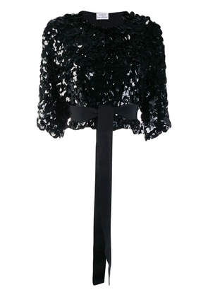 P.A.R.O.S.H. cropped jacket - Black
