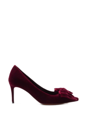 Roberto Festa Flowy bow-detail pumps - Red