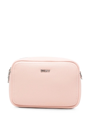 DKNY Nessa logo-plaque shoulder bag - Pink