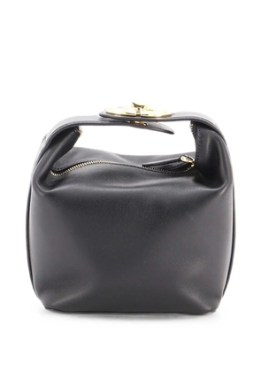 Valentino Garavani Pre-Owned VLogo The Bold Edition Top Handle Bag Leather Mini satchel - Black