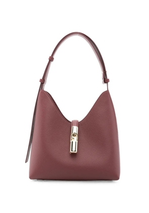 Furla grained-leather turn-lock tote bag - Red