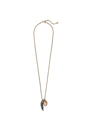 TWINSET charm-pendant rope-chain necklace - Gold