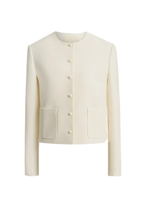 12 STOREEZ Sofia button-fastening jacket - Neutrals