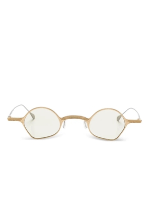 Rigards geometric-frame sunglasses - Gold