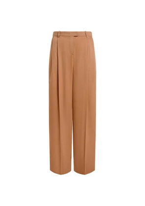 12 STOREEZ Metropolis pleated trousers - Brown