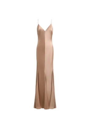 12 STOREEZ Ava silk maxi dress - Pink