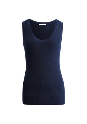 12 STOREEZ Zoe ribbed-knit tank top - Blue