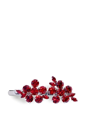 Simone Rocha mini Hellebore flower hair clip - Red