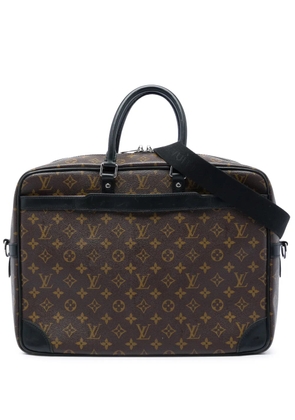 Louis Vuitton Pre-Owned 2009-2021 Monogram Macassar Porte Documents Voyage GM business bag - Brown