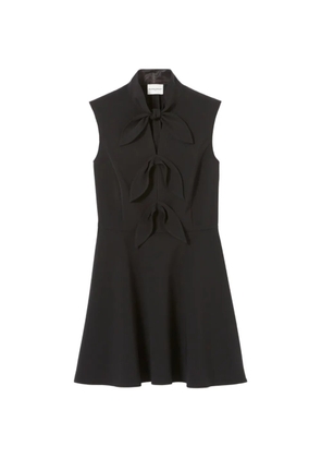 Claudie Pierlot Short tie-neck dress - Black