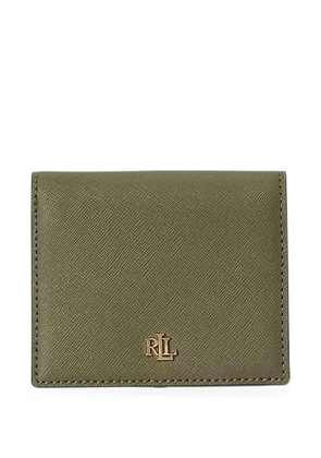 Lauren Ralph Lauren logo-plaque bifold wallet - Green