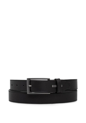 Trussardi logo-plaque belt - Black