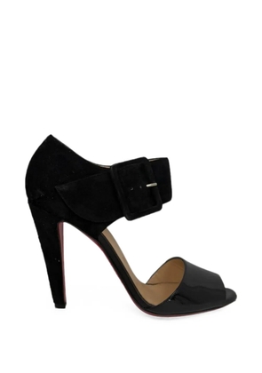 Christian Louboutin Pre-Owned 2010-2020s Trezotro buckle-strap sandals - Black