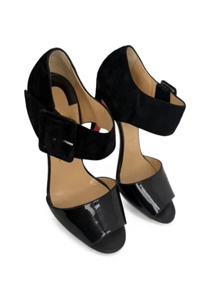 Christian Louboutin Pre-Owned 2010-2020s Trezotro buckle-strap sandals - Black