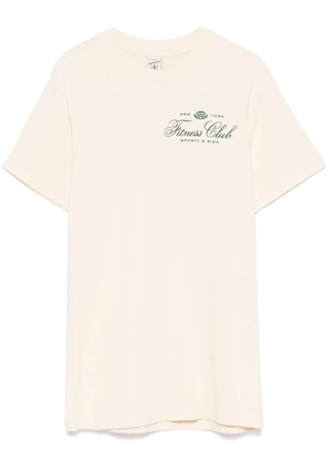 Sporty & Rich Fitness World T-shirt - Neutrals