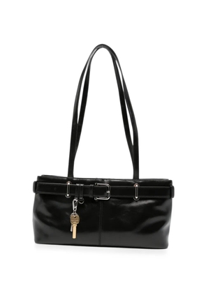 Osoi Brocle buckle-detail key-charm shoulder bag - Black
