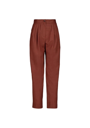 Blazé Milano Patea pleated trousers - Brown