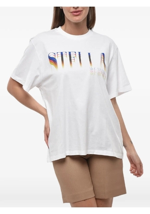 Stella McCartney logo-print T-shirt - White
