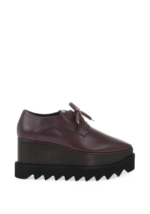 Stella McCartney Elyse platform derby shoes - Brown