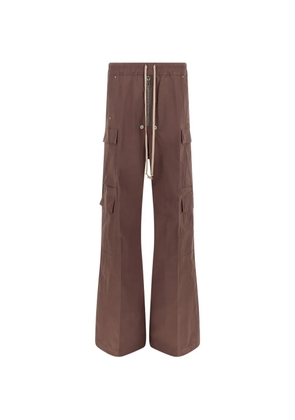 Rick Owens Cargobelas drawstring cargo pants - Brown