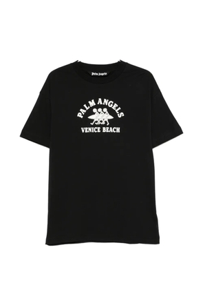 Palm Angels Venice Beach graphic-print T-shirt - Black