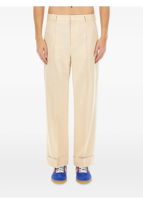Valentino Garavani Gabardine wool trousers - Neutrals
