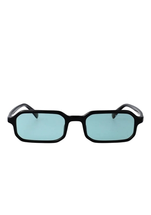 Emporio Armani rectangle-frame sunglasses - Black