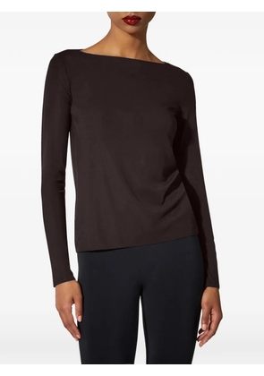 Wolford Pure long-sleeve T-shirt - Brown