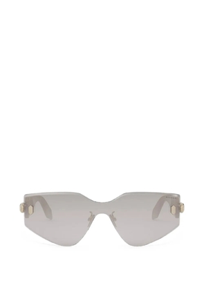 Bvlgari Serpenti geometric-frame sunglasses - Neutrals