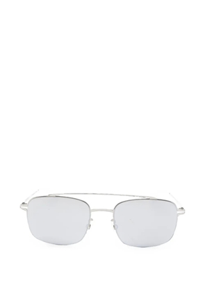 Mykita square-frame double-bridge sunglasses - Silver
