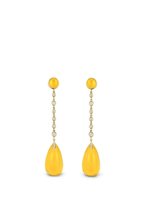 Goshwara citrine and diamond earrings - Gold