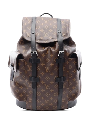 Louis Vuitton Pre-Owned 2000-2026 Monogram Macassar Christopher MM backpack - Brown