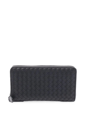 Bottega Veneta Pre-Owned 2010s Intrecciato leather wallet - Black