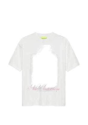 NEW AMSTERDAM graphic-print short-sleeve T-shirt - White