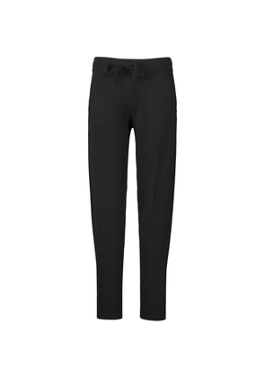 MINNIE ROSE cashmere track pants - Black