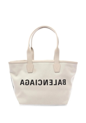 Balenciaga Pre-Owned 2000s Cities Paris jumbo tote bag - Neutrals