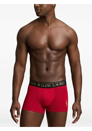 Polo Ralph Lauren logo-waistband Polo Bear trunks (set of two) - Red