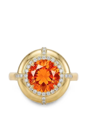 Goshwara fire opal and diamond ring - Gold
