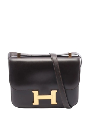 Hermès Pre-Owned 1980 Box Calf Constance 23 crossbody bag - Black