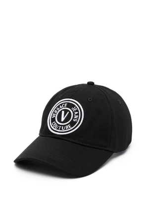 Versace Jeans Couture embroidery cap - Black