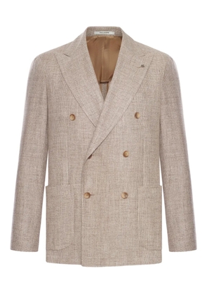 Tagliatore double-breasted blazer - Neutrals